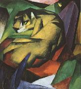 Franz Marc The Tiger (mk34) USA oil painting artist